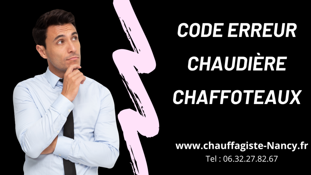 code erreur chaudière chaffoteaux